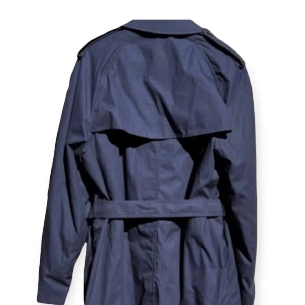 🌻Conversion Air Force Blue All-Weather Military Trench Coat Size 42XL